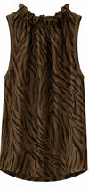 Marta du château Lucina Top - Brown Zebra