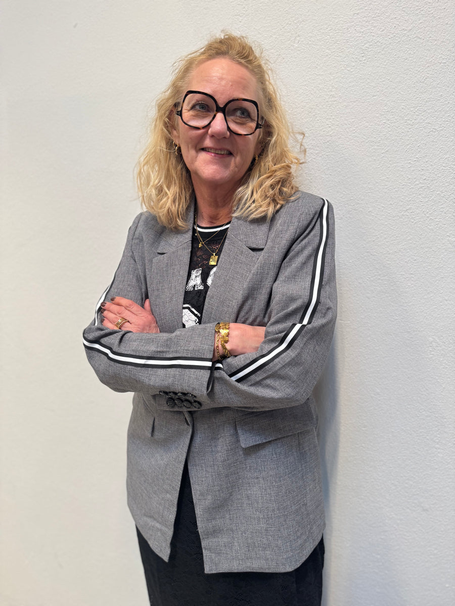 Kaffe Ramona Blazer - Grey Melange