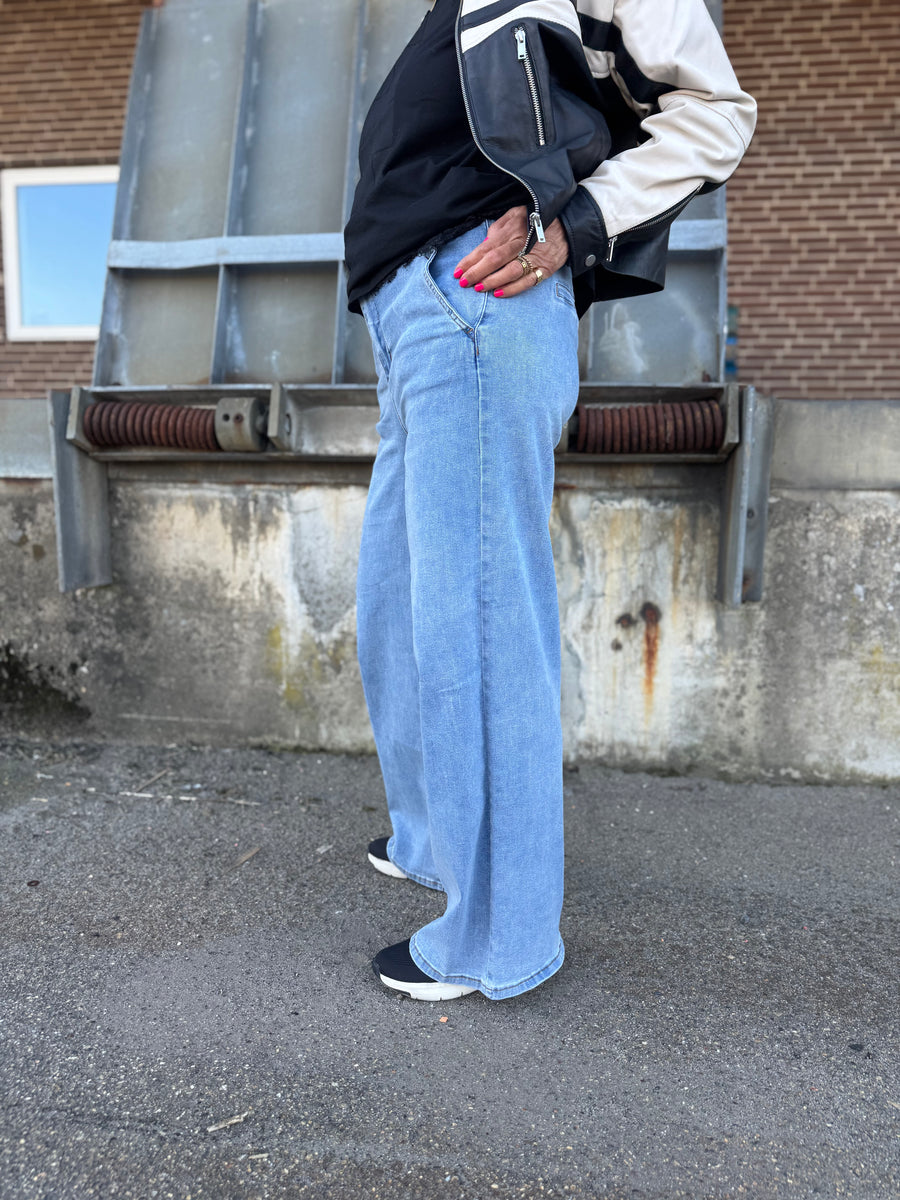Cream Visti Pant - Cleveland Light Blue Denim