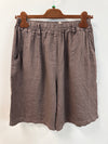 Marta du château Santina Shorts - Mocca
