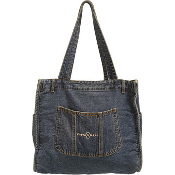 Costa Mani Denim Bag - Denim Blue
