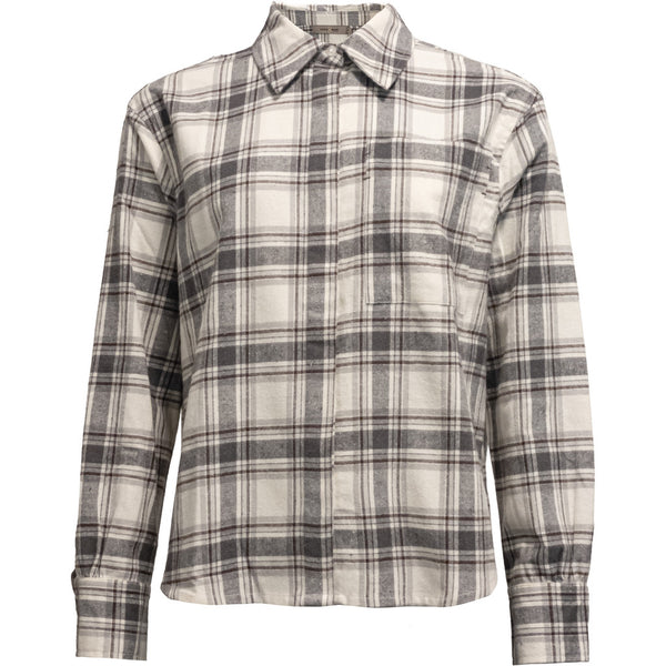 Costa Mani Check Shirt - Grey Check
