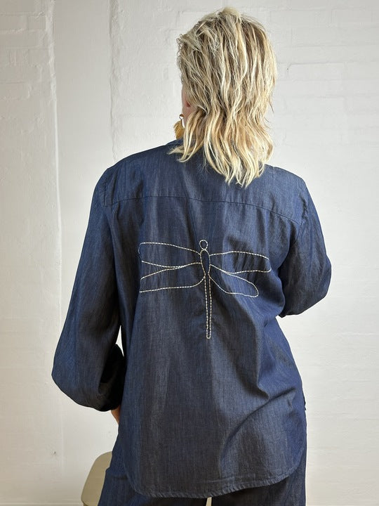 Gaspar Læsø Denim Shirt - Blue  (PRE-ORDRE SEPTEMBER)