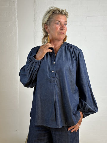 Gaspar Læsø Denim Shirt - Blue  (PRE-ORDRE SEPTEMBER)