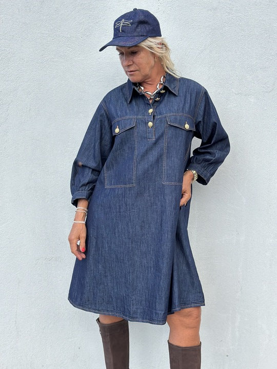 Gaspar Rio Denim Dress