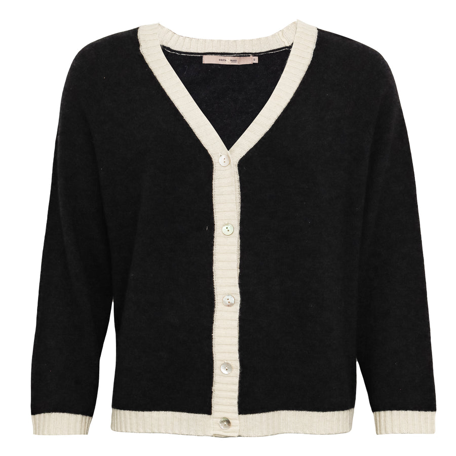 Costa Mani Kash Cardigan - Dark Grey