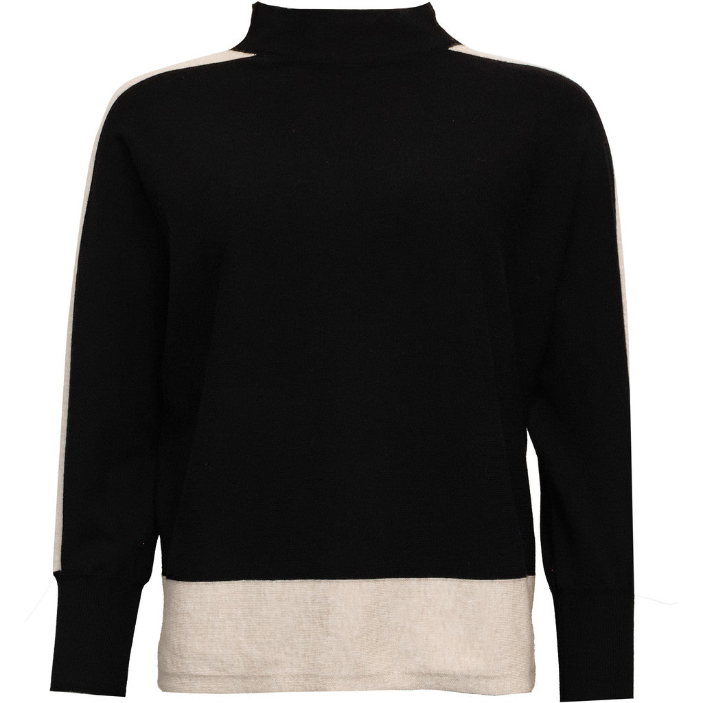 Costa Mani Rue Pullover - Black / Sand