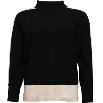 Costa Mani Rue Pullover - Black / Sand