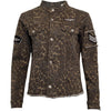 Costa Mani Foxy Leopard Jacket - Grey Leo