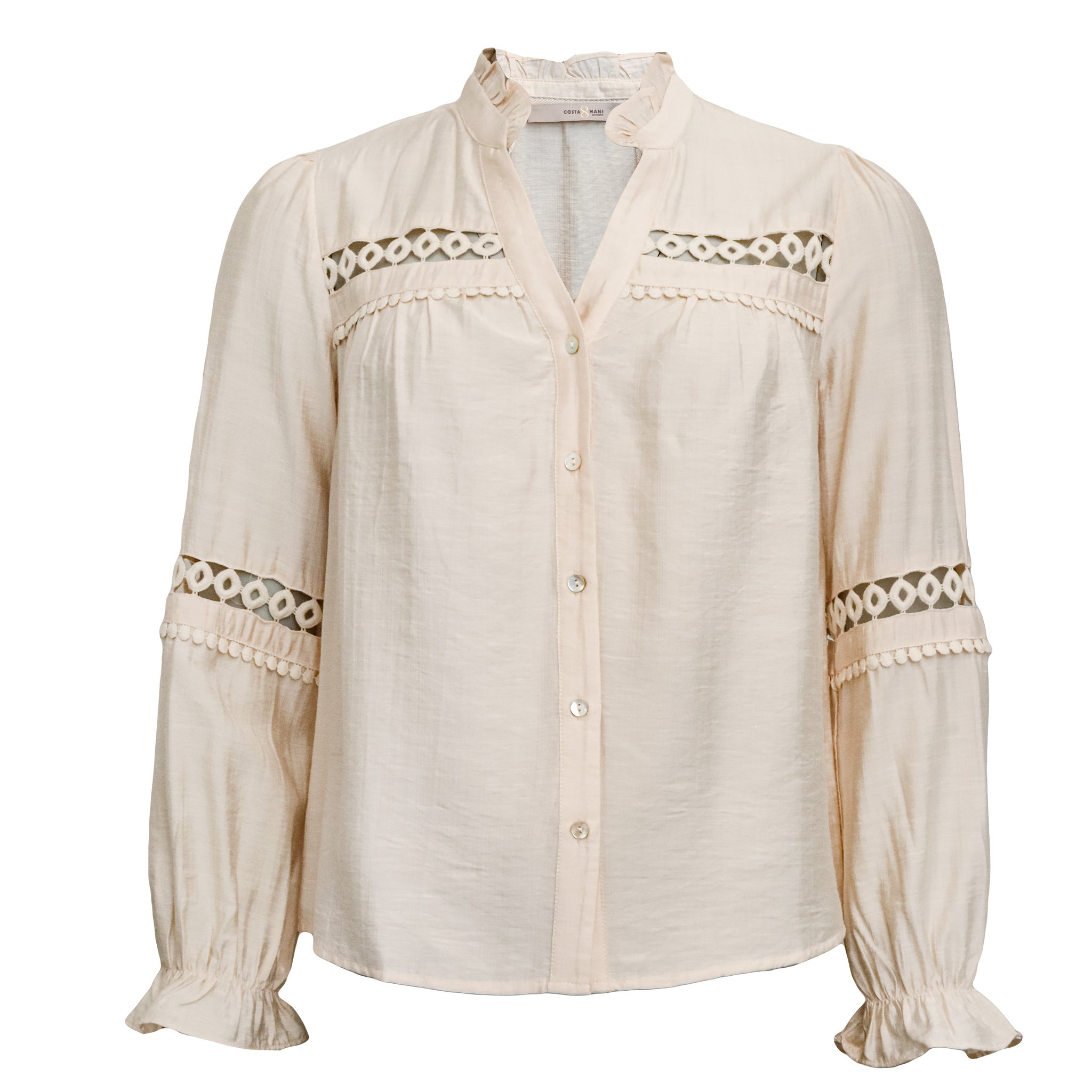 Costa Mani Elijah Shirt - Whisper White