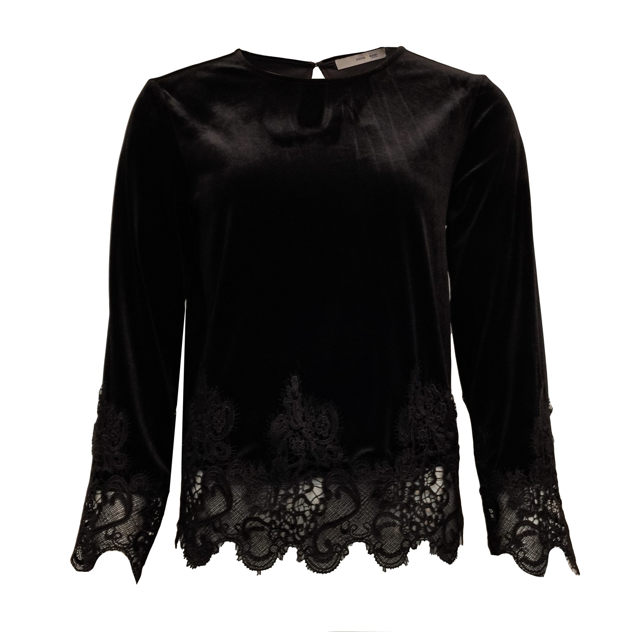 Costa Mani Mason Blouse - Black