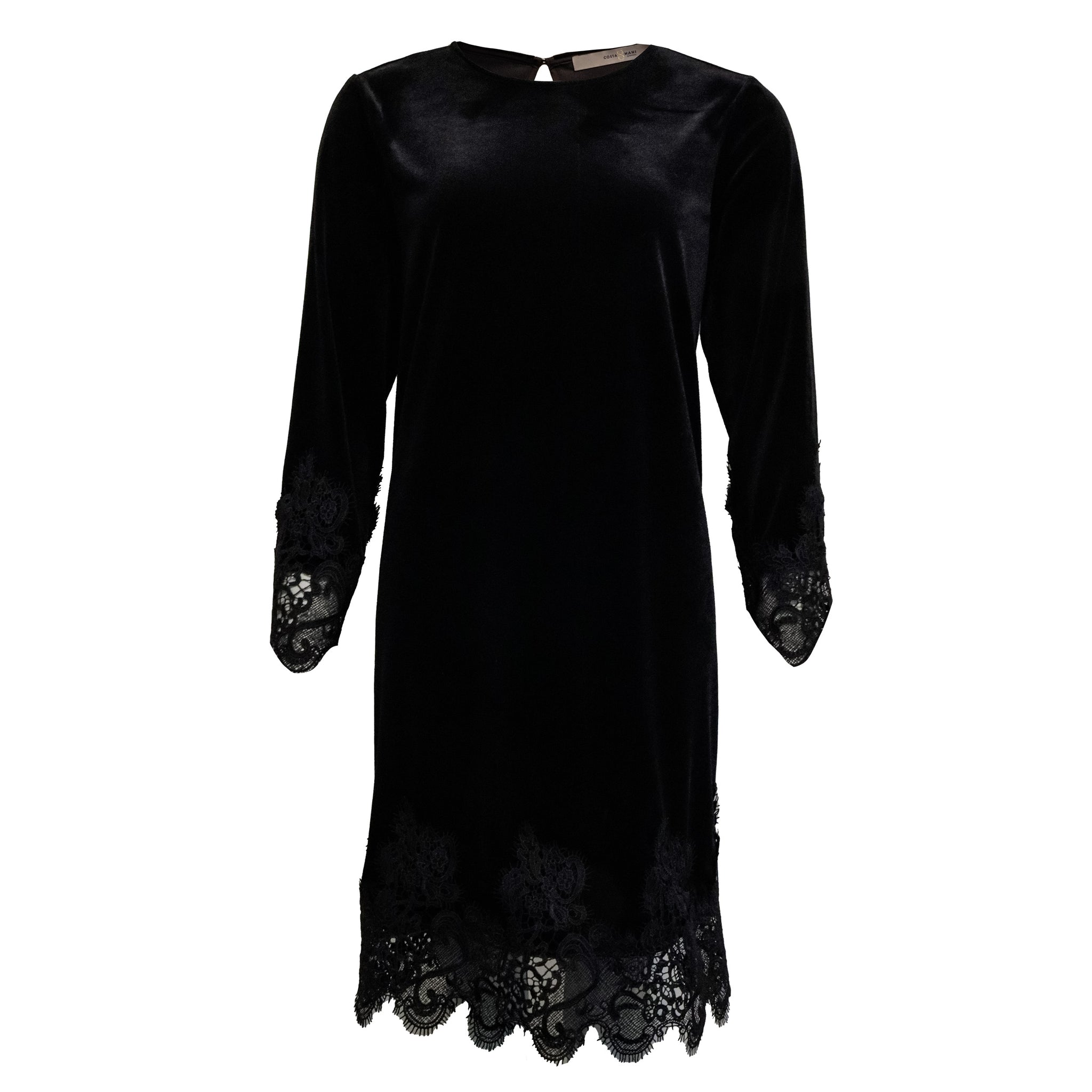 Costa Mani Mason Dress - Black