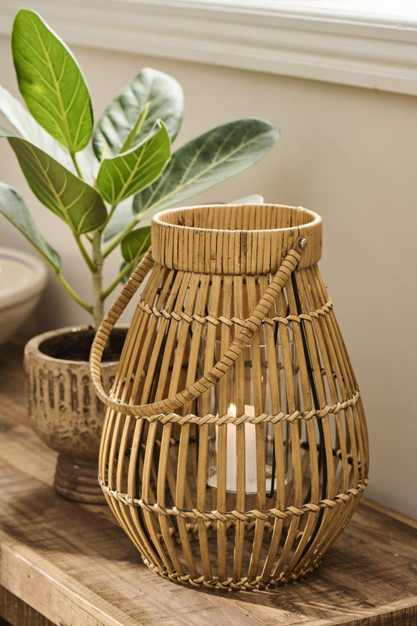 Ib Laursen Lygte m/glasindsats og hank | Ib Laursen | Køb online hos Moster D – Hurtig levering