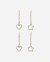 House Doctor Connect Ornaments - Champagne