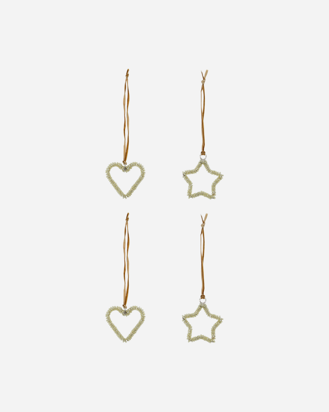 House Doctor Connect Ornaments - Champagne