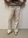 Isay Como Twill Button Pant - Desert