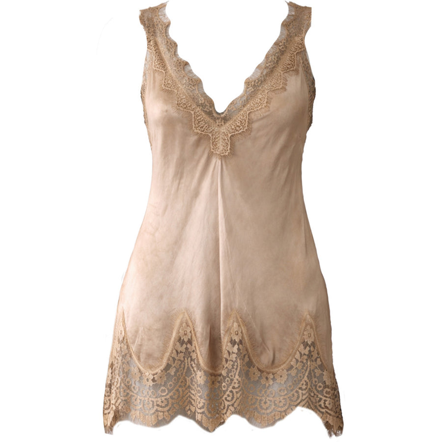 Costa Mani Mila Lace Top - Golden Sand