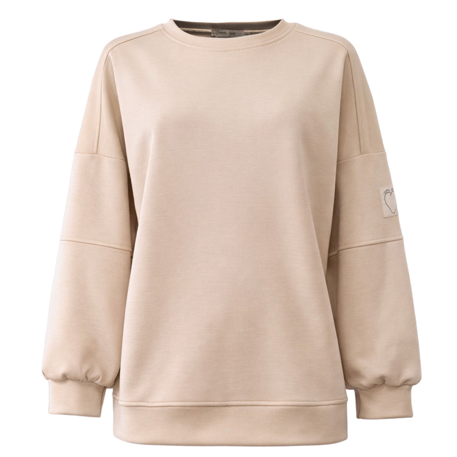 Costa Mani Alba Solid Sweat - Sand