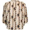 Costa Mani Crocus Shirt - Dark Blue Pattern