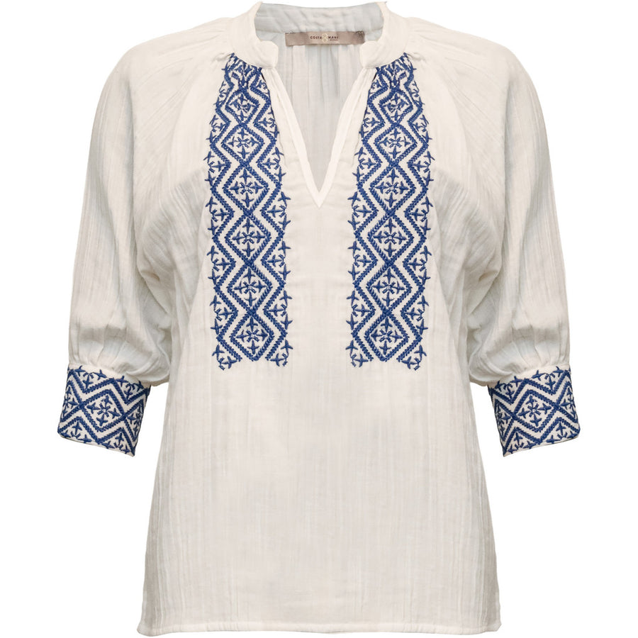 Costa Mani Louise Shirt - Whisper Blue