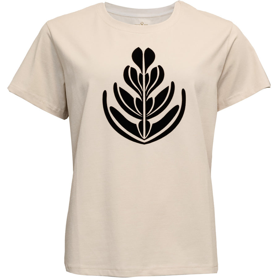 Costa Mani Florist Tee - Kit/Black