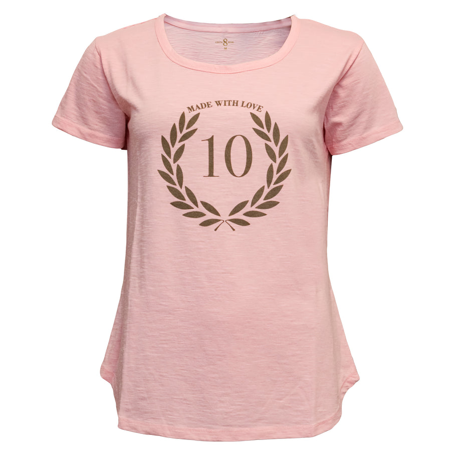 Costa Mani Ten Tee - Pink
