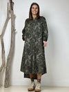 Gaspar Luna Camo Dress - Green