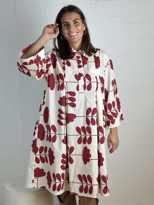 Gaspar Bombay Dress - Off White