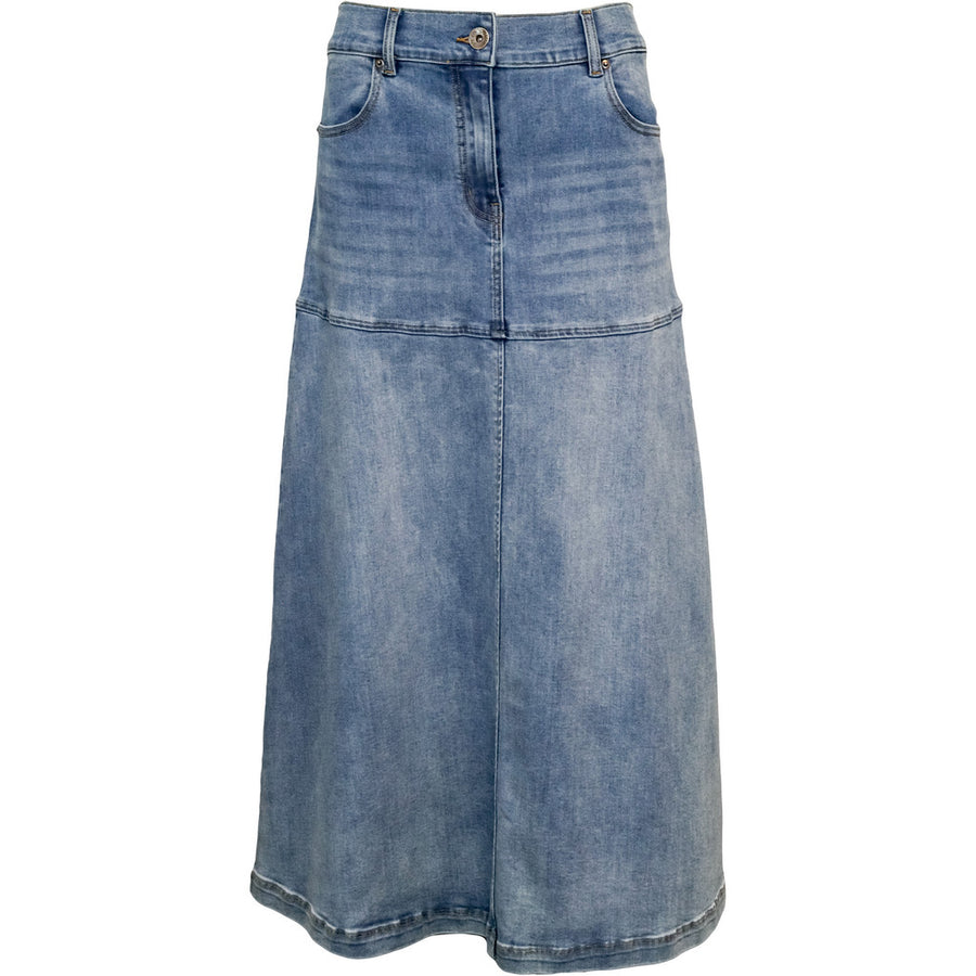 Costa Mani Coss Skirt - Blue Denim