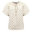 Costa Mani Gwennie Blouse - Black/Whisper