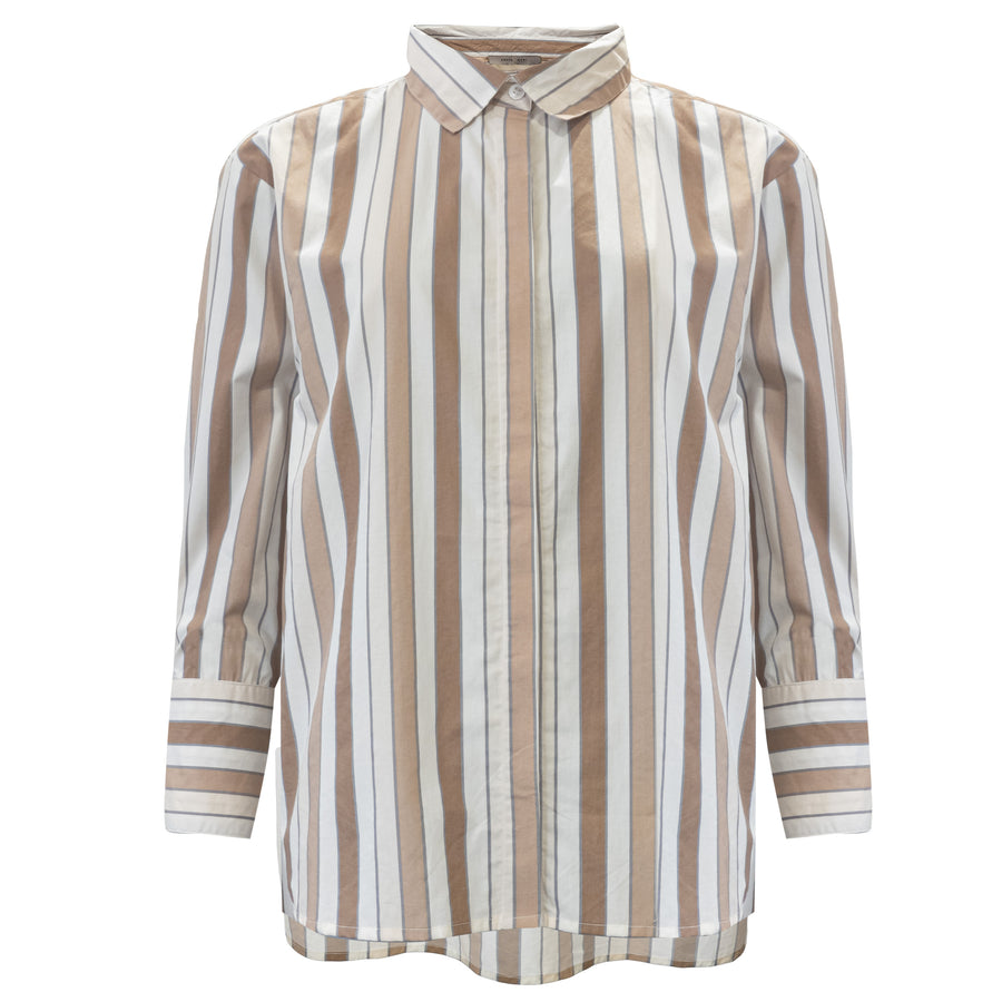 Costa Mani Towel Stripe Shirt - Combo Stripe