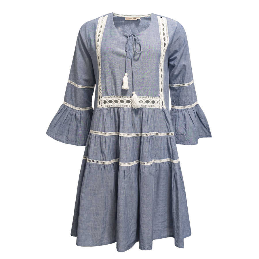 Costa Mani Mada Dress - Blue