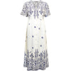 Costa Mani Wishi Dress - Sea Blue Flower