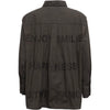 Costa Mani Letters Shirt - Black