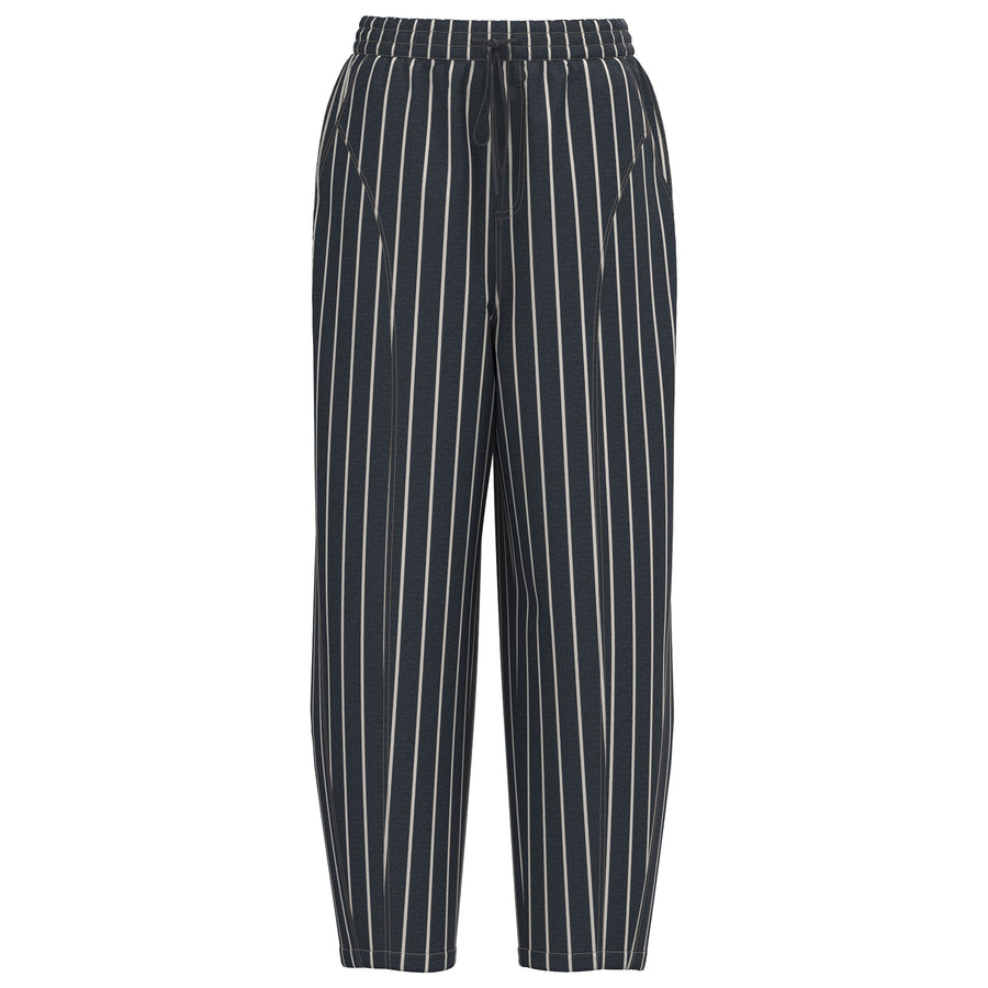Costa Mani Millie Pants - Blue/White Stripe Denim