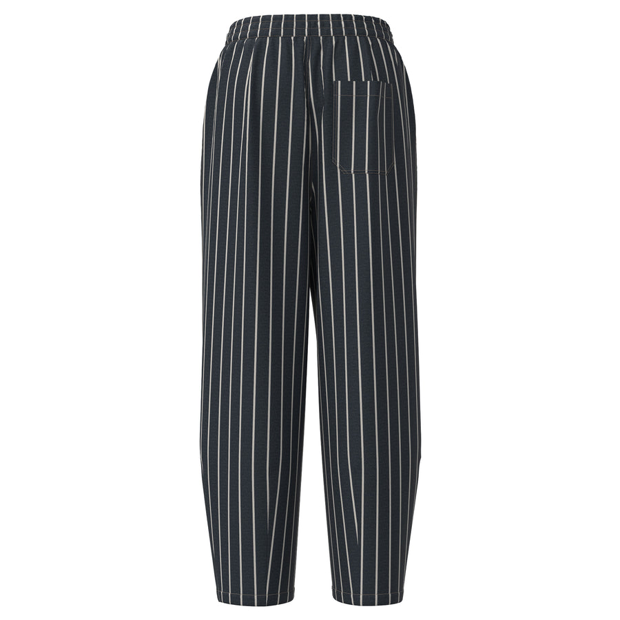 Costa Mani Millie Pants - Blue/White Stripe Denim