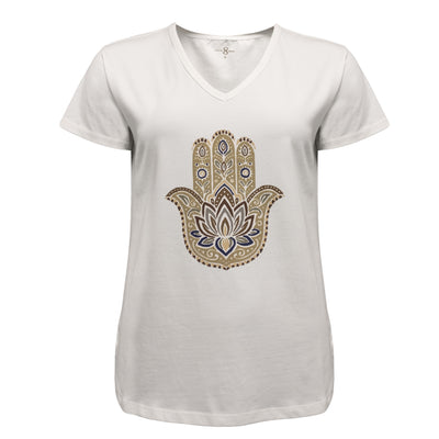 Costa Mani Hamsa Tee - White
