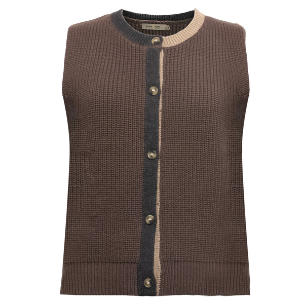 Costa Mani Walter Vest - Grey Mix