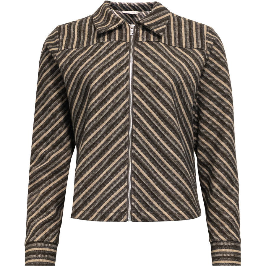 Costa Mani Kelly Jacket - Choco Stripe