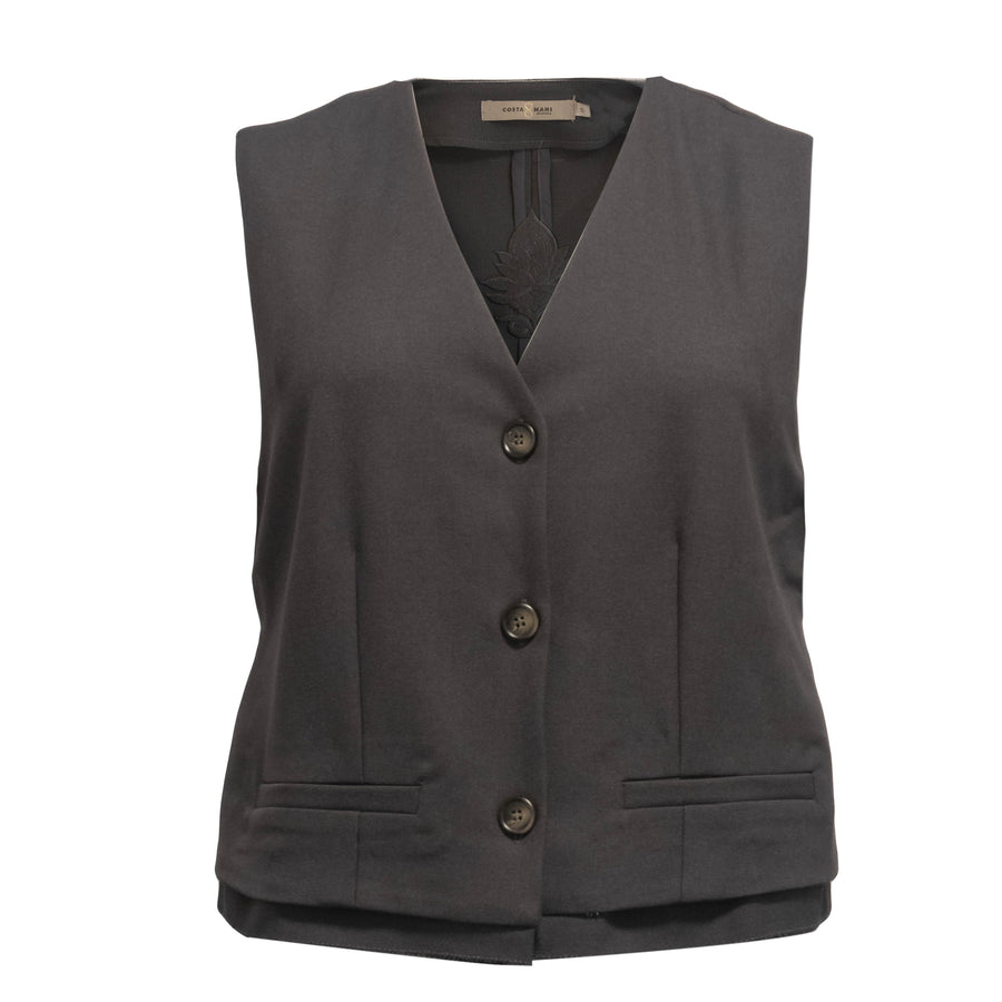 Costa Mani Knight Vest - Dark Grey
