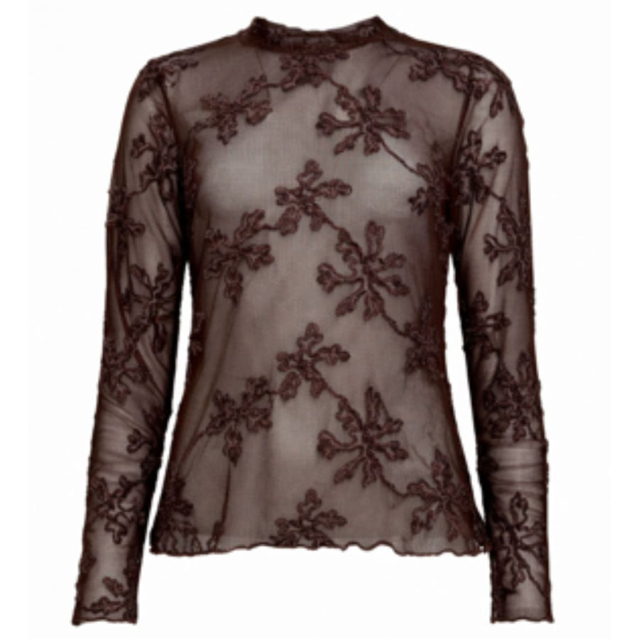 Costa Mani Agnethe Blouse - Choco