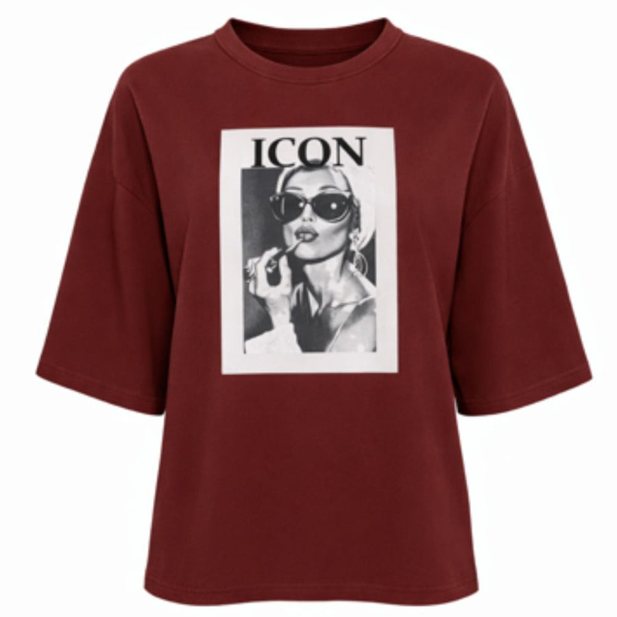 Costa Mani Icon Glasses Tee - Choco