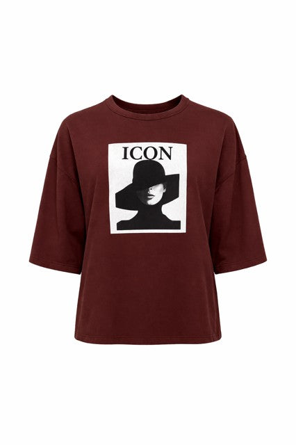 Costa Mani Icon Hat Tee - Choco