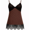 Costa Mani Dots Top - Choco