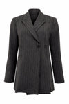 Costa Mani Majsi Blazer - Dark Stripe Choco