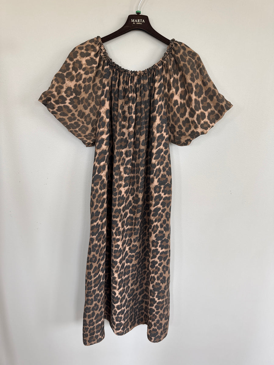 Marta Du Château Sarai Dress - Camello Leo