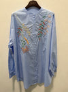 Marta du château Kamma Shirt - Celeste