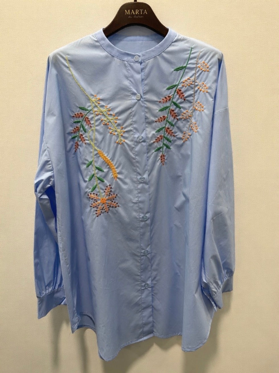 Marta du château Kamma Shirt - Celeste