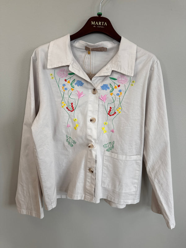 Marta du château Jewel Jacket - Sabbia