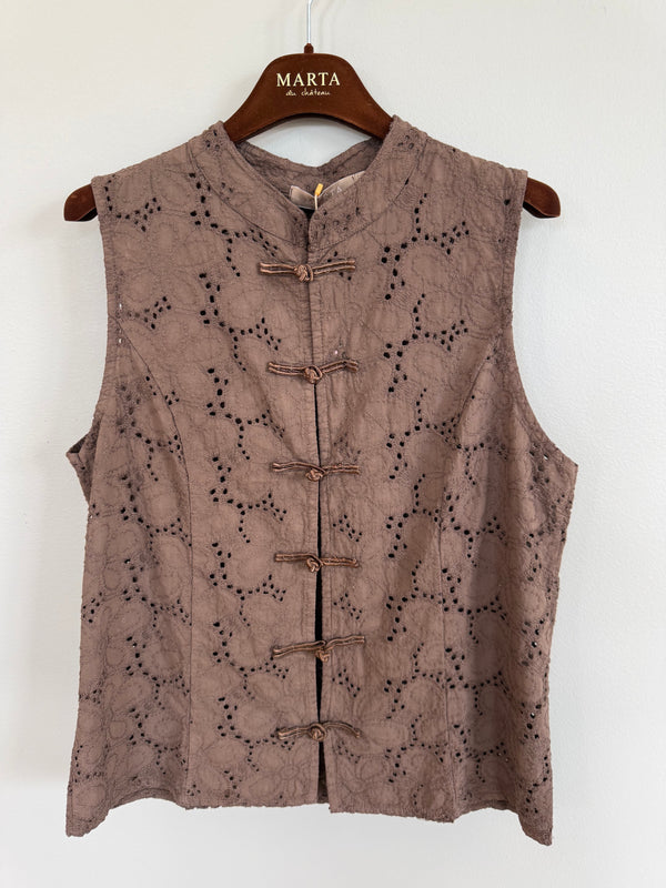 Marta du château Ravella Top - Mocca